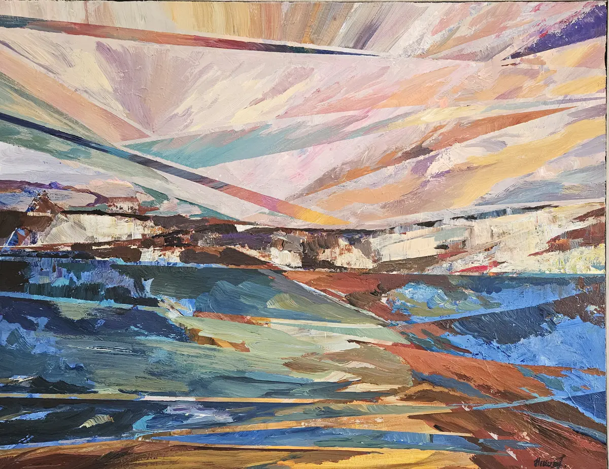 Kaleidoscope of Feelings - Acryl - Abstract - 90×70 cm door Tatiana Hellum