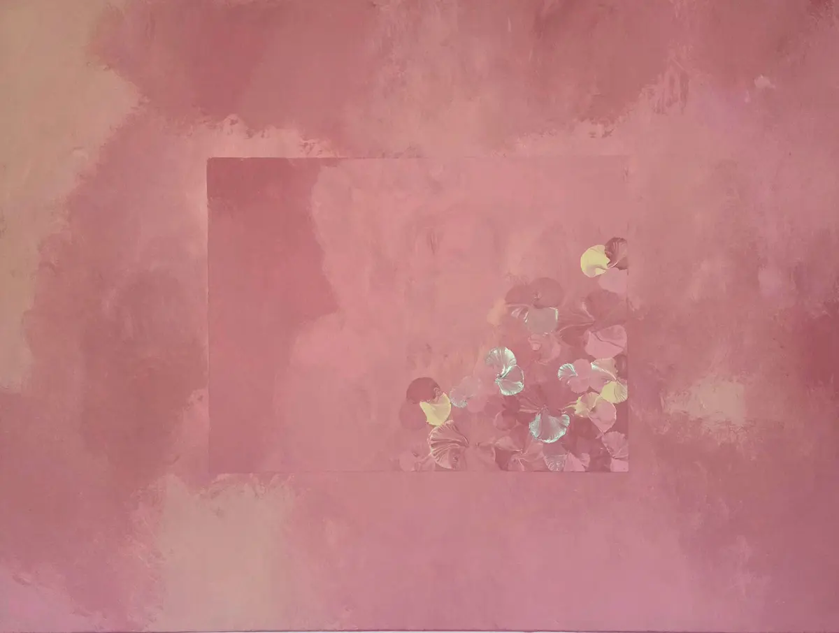 I det bløde lys - Acryl - Abstract - 80×60 cm door Mlys Art