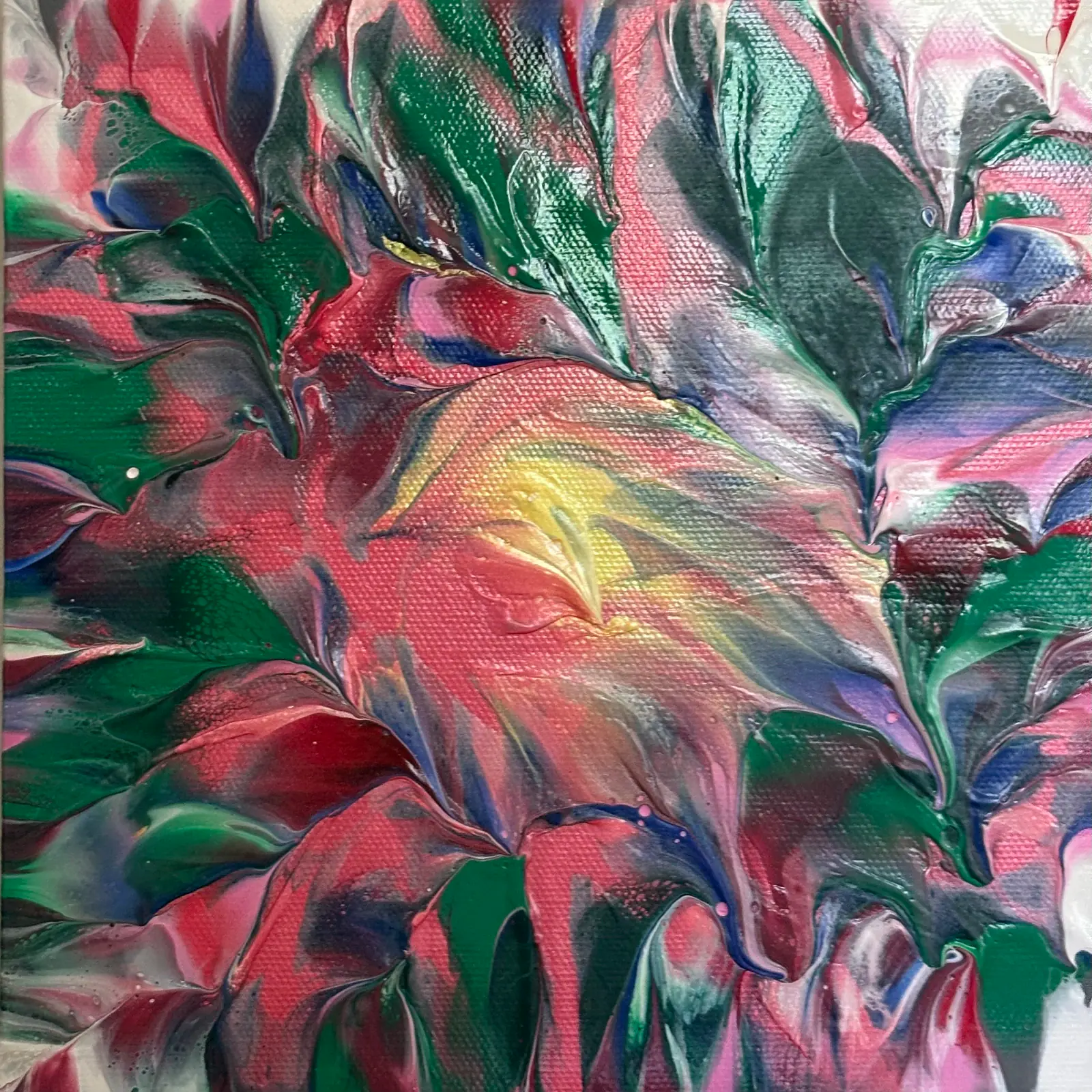Delfinen - Akryl av Ann-Christin (Acmpainting) Martinsson
