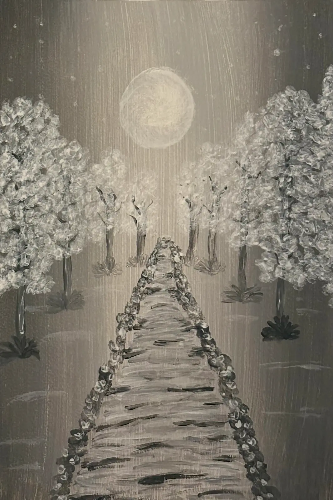 Rimfrost - Acryl door Ann-Christin (Acmpainting) Martinsson
