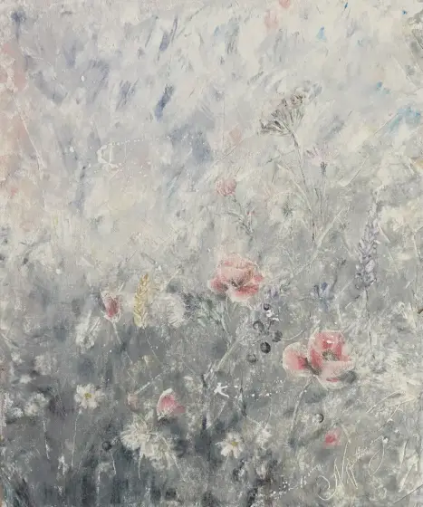Juniäng. Vildblommar
