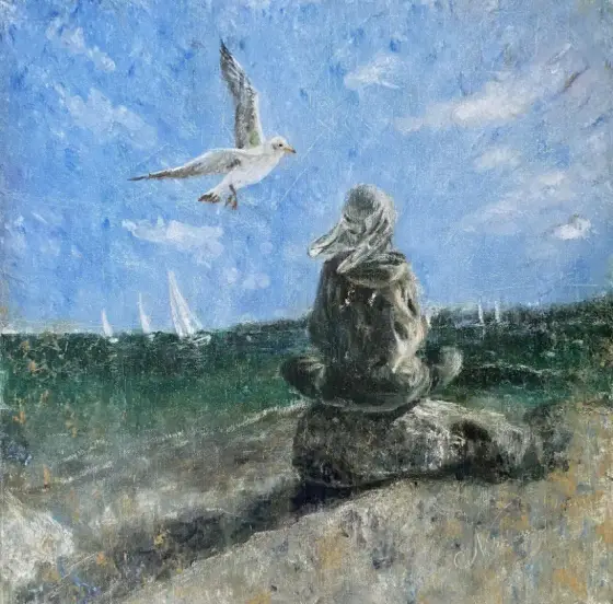 Tid för havet – Oil by Selene Caspian