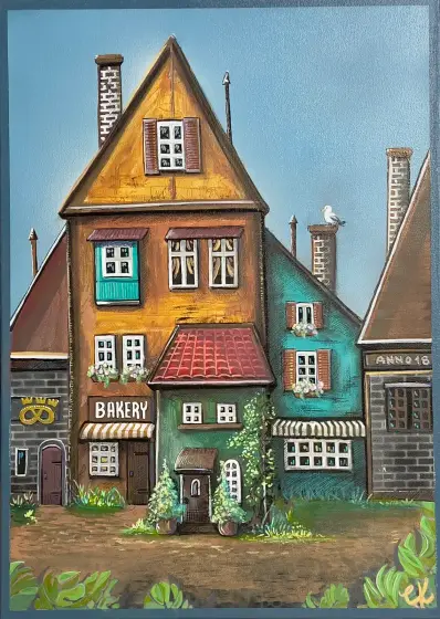 The Bakery - Blandteknik av KvantART