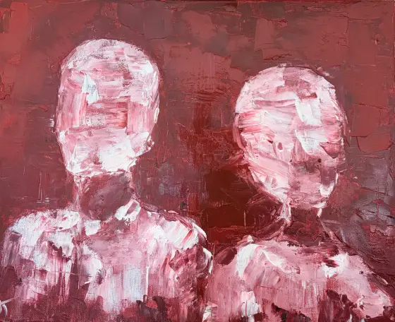 Two souls - Acryl door G E T T I