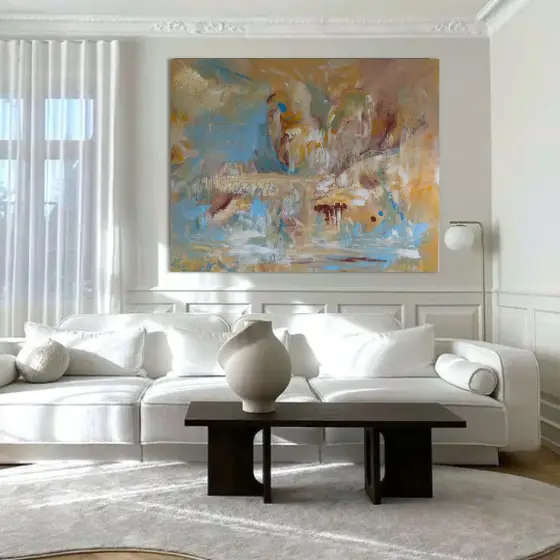 När ljuset minns - Acryl door Johanna Odder