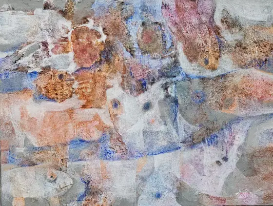 Afterimage/Framed - Acryl door Tatiana Hellum