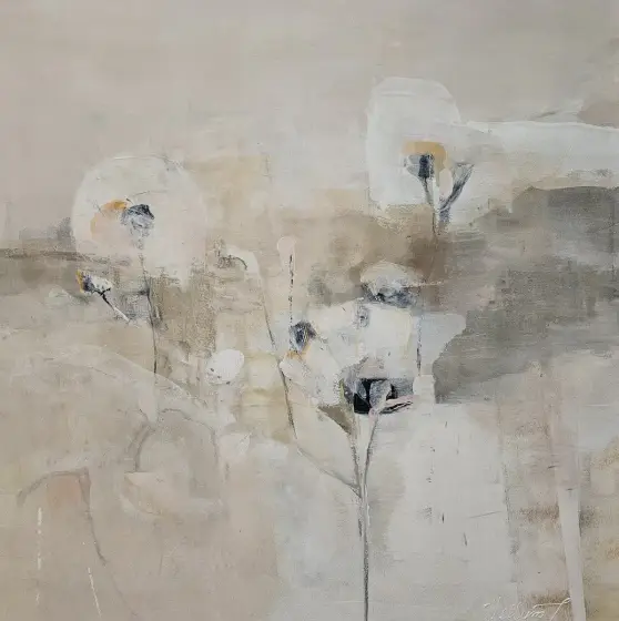 Calm Within – Acrylic by Tatiana Hellum