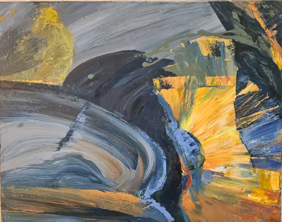 Glimpse Before Winter /Framed thumbnail 1
