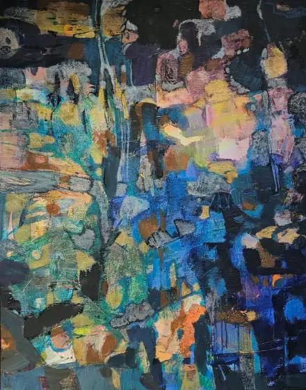 The Alchemy of Being – Acrylic by Tatiana Hellum