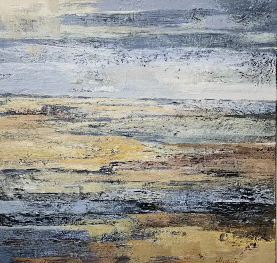 Silent Northern Drift – Acrylic by Tatiana Hellum