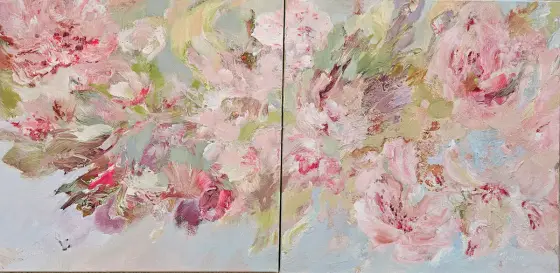 Spring Unfolding Diptych thumbnail 1