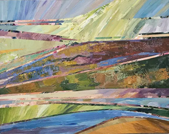 The Summer Within - Acryl door Tatiana Hellum