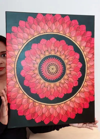 Burning mandala thumbnail 3