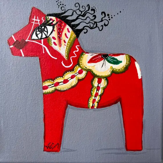 Original 1 – Acrylic by Hjort i Sälen