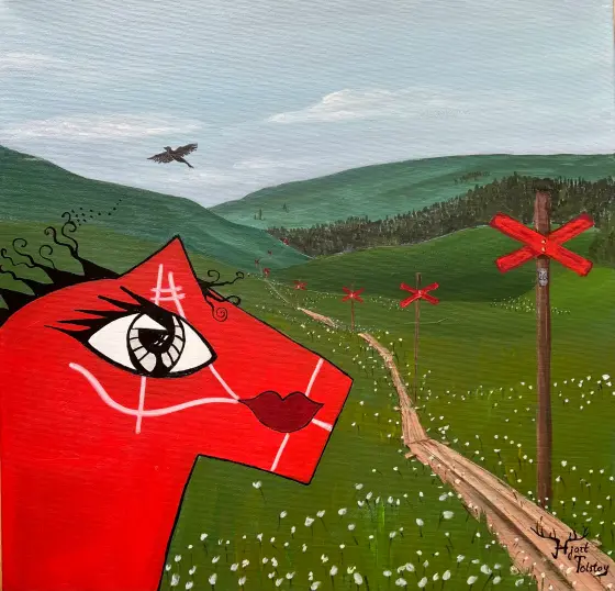 Sommarfjäll – Acrylic by Hjort i Sälen