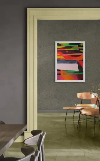 Stor tavla abstrakt konst Abstrakt Resonans thumbnail 8