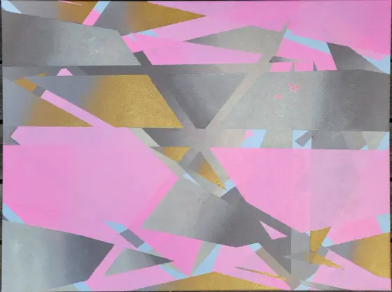 Blush - Acryl door Mlys Art