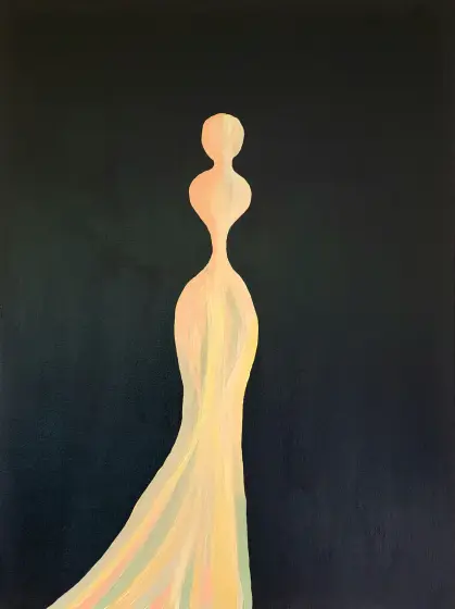 Carrying the light - Acryl door Mlys Art