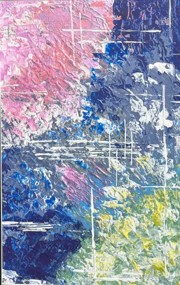 Älven - Akryl af Ann-Christin (Acmpainting) Martinsson
