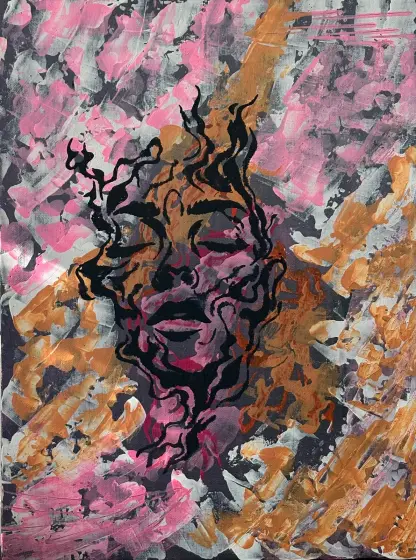 Förförelsen – Acrylic by Ann-Christin (Acmpainting) Martinsson