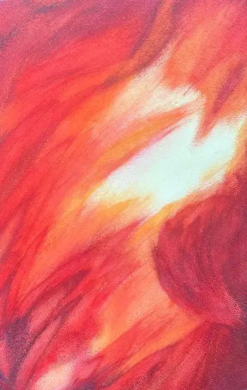 Jakten - Acryl door Ann-Christin (Acmpainting) Martinsson