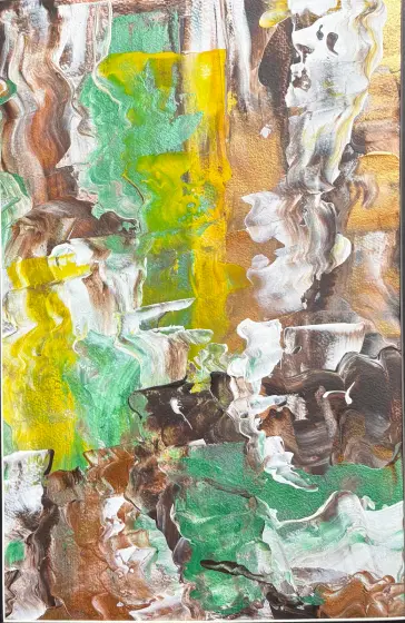 Promenaden - Akryl af Ann-Christin (Acmpainting) Martinsson