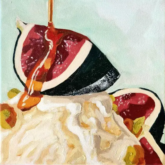 Toppfigg - Acryl door Lovisa Kexel Sandberg