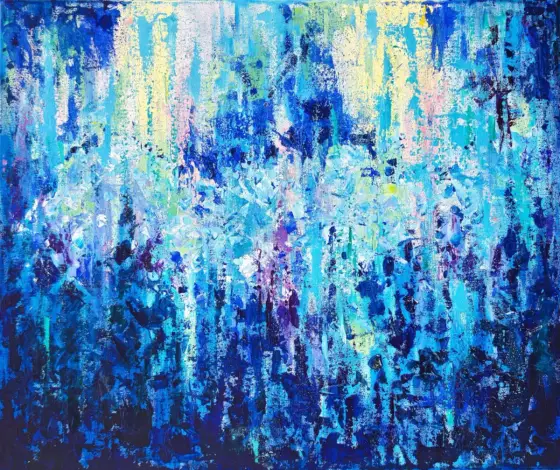 After Rain - Acryl door Irina Nikolaeva