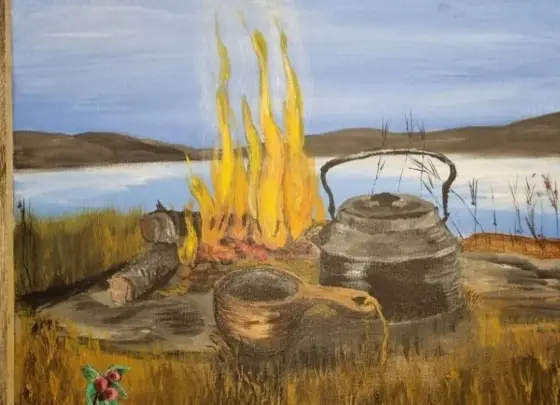 Stillhet vid eldens sken