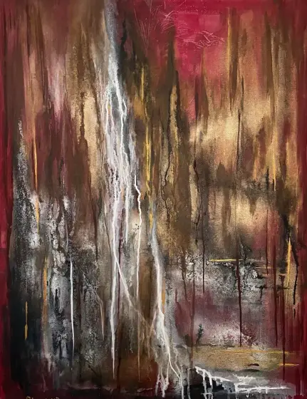 Strong force - Acryl door SkogsdottiR.art